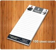 4x5.25 Custom Scratch Pad Attorney Full Color - 100 Sheets