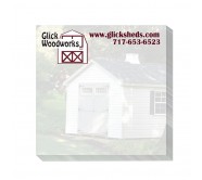 3 x 3 Custom Imprinted Sticky Notes 100 Sheets