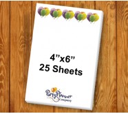 4 x 6 Personalized Sticky Notes 25 Sheets